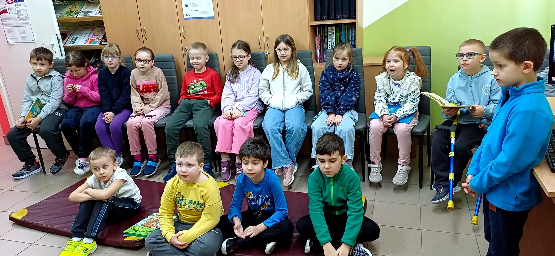 Konkurs Pięknego Czytania w klasie Ia